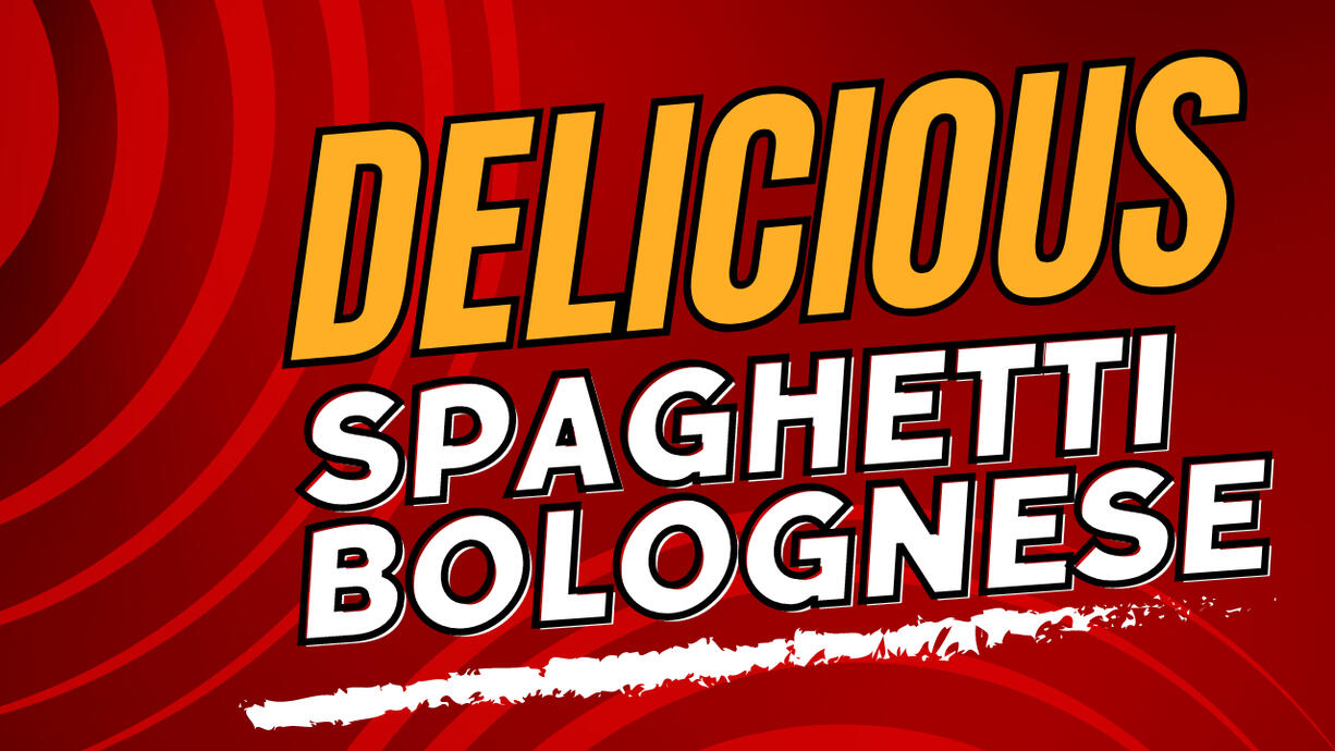 Delicious Spaghetti Bolognese